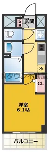 プレサンス広小路通 葵【12階】の間取り