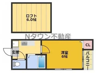 コンフォート吹上【1階】の間取り