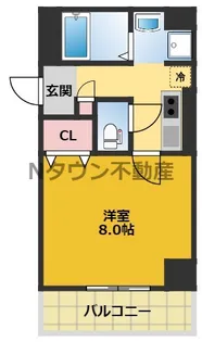笹島アイサンメゾン【4階】の間取り