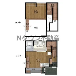 ESPRESSO清須【1A号室】の間取り