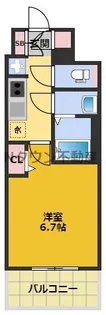 プレサンス大曽根駅前ファースト【13階】の間取り