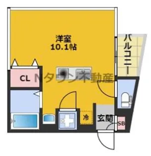 T-ステージ新栄【4階】の間取り