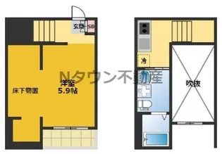 Casa kamiyu【2階】の間取り