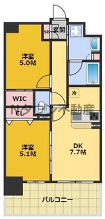 プレサンス ロジェ 金山ミッドゲート【11階】の間取り