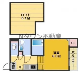 トリオネア千種【2階】の間取り