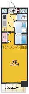 プレサンス鶴舞公園セラヴィ【6階】の間取り