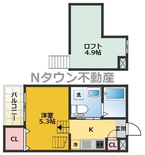 フェニックス【1階】の間取り