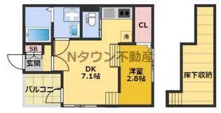 エトワール大曽根【1階】の間取り