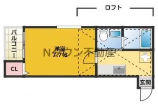 Merivale(メリベール)【1階】の間取り