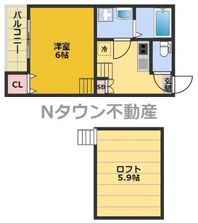 プランドールレガリア【2階】の間取り