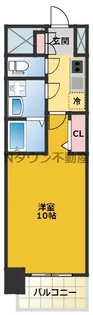 プレサンス上前津プレス【4階】の間取り