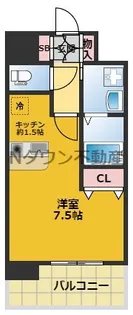 プレサンス名古屋STATIONザ・シティ【2階】の間取り