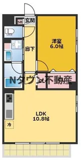 レユシール【1階】の間取り