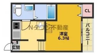 stage志賀本通【2階】の間取り
