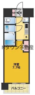 プレサンスジェネ栄【4階】の間取り