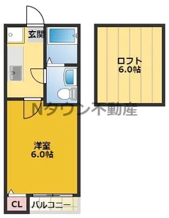シェモア千種公園【2階】の間取り