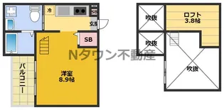 Aria(アリア)【2階】の間取り
