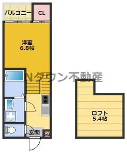 ハーモニーテラス清水Ⅲ【1階】の間取り
