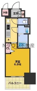 プレサンス上前津エレスタ【5階】の間取り