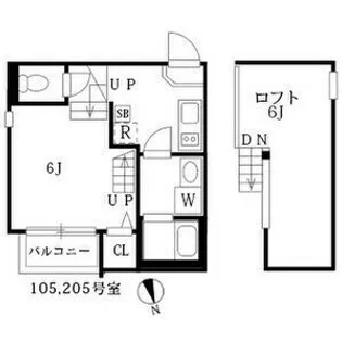 リヒト【2階】の間取り
