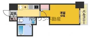 エステムコート名古屋千種グレイス【5階】の間取り