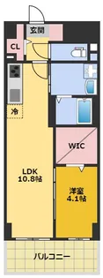 S-FORT古出来fiore【4階】の間取り