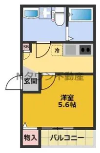 クラスティーネ中村町(クラスティーネナカムラチ【2階】の間取り