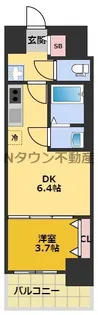 プレサンス今池駅前フェルディノ【7階】の間取り