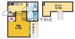 Kレジデンス名駅【1階】の間取り
