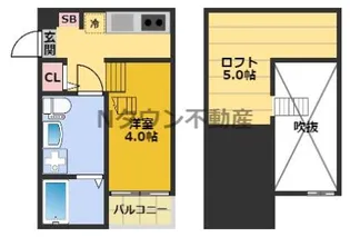 Ivy菊井【2階】の間取り