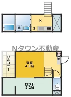 Lemuria(レムリア)【2階】の間取り