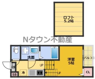 KAI【1階】の間取り