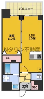 RICHED’OR古出来【9階】の間取り