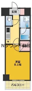 パークレジデンス上飯田駅前【4階】の間取り