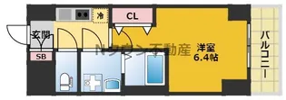 S-RESIDENCE平安通【7階】の間取り