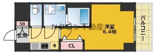 S-RESIDENCE平安通【12階】の間取り