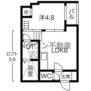 Le Ciel 大秋町【2階】の間取り