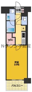 アロームドゥジョア【8階】の間取り