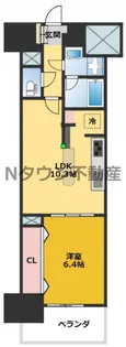 アローム ドゥ ジョア【8階】の間取り