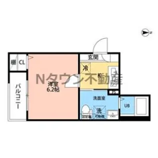 CRASTINE東味鋺3丁目Ⅱ(クラスティーネ【3階】の間取り