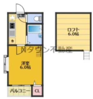 メゾン ド トリアノン【105号室】の間取り