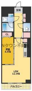 アロームドゥジョア【2階】の間取り