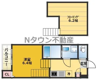 フルジュア本陣【1階】の間取り