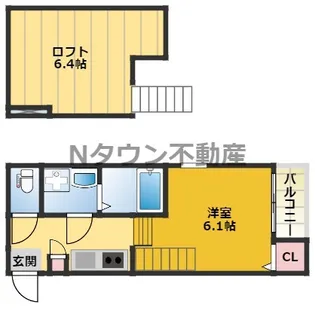 Abisko Nakamura【2階】の間取り