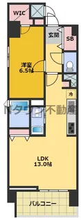 愛知県名古屋市中区栄1丁目【マンション】の間取り