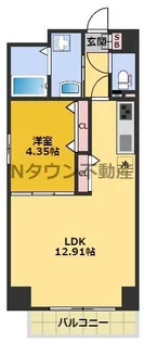 GRANDUKE千代田regaria【5階】の間取り