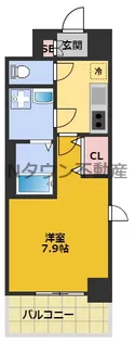 メイクス新栄【11階】の間取り