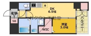 エステムコート名古屋鶴舞Ⅱレアーヴ【2階】の間取り
