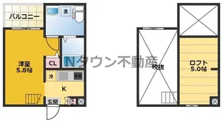 GranSta(グランスタ)【105号室】の間取り