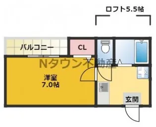 メゾン ド トリアノン【2階】の間取り